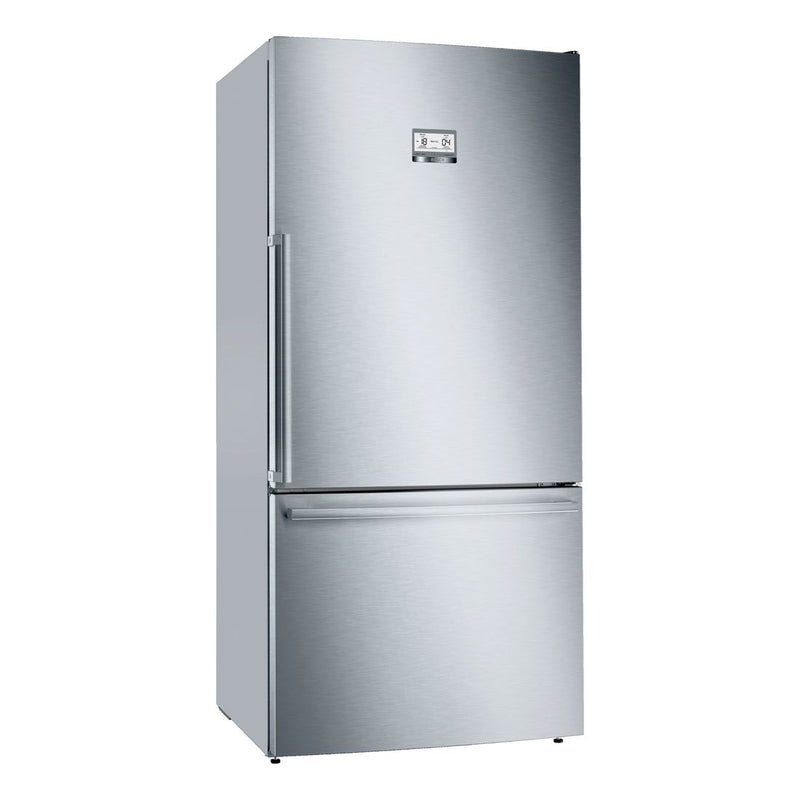 Bosch - Serie | 6 Free-standing Fridge-freezer With Freezer At Bottom 186 x 86 cm Inox-easyclean KGB86AIFP 