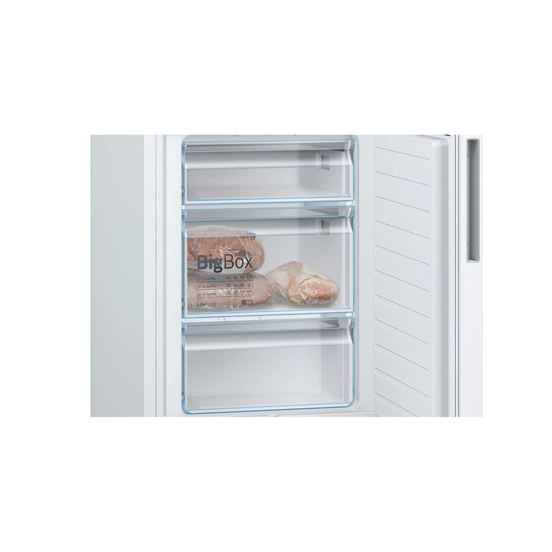 Bosch - Serie | 6 Free-standing Fridge-freezer With Freezer At Bottom 186 x 60 cm White KGE36AWCA