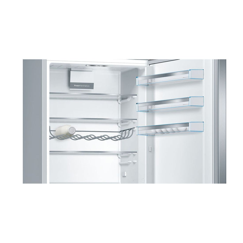 Bosch - Serie | 6 Free-standing Fridge-freezer With Freezer At Bottom 201 x 70 cm Inox-easyclean KGE49AICAG