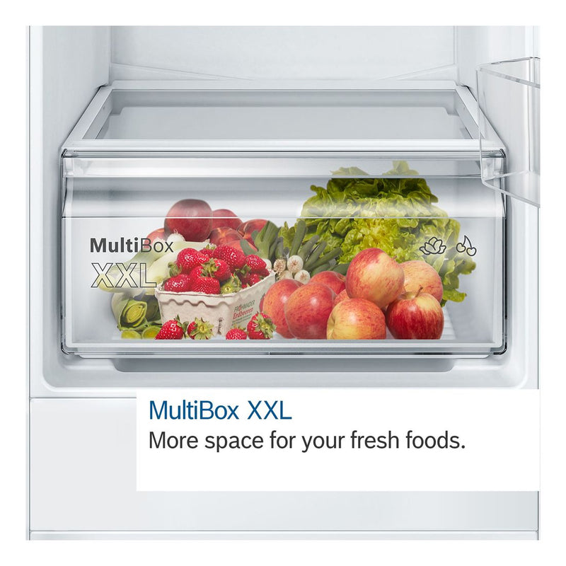 博世-系列| 2 獨立式冰箱，底部有冷凍室 186 x 60 公分 白色 KGN34NWEAG