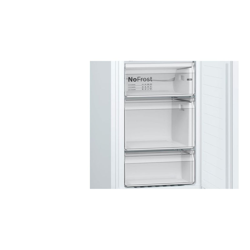 Bosch - Serie | 2 Free-standing Fridge-freezer With Freezer At Bottom 186 x 60 cm White KGN34NWEAG