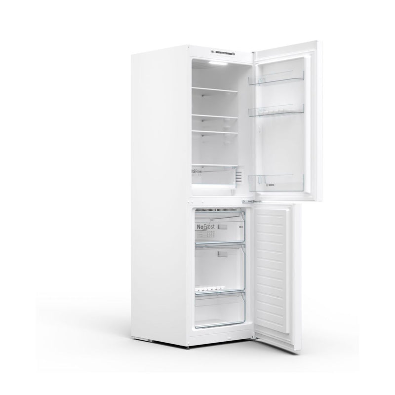 Bosch - Serie | 2 Free-standing Fridge-freezer With Freezer At Bottom 186 x 60 cm White KGN34NWEAG
