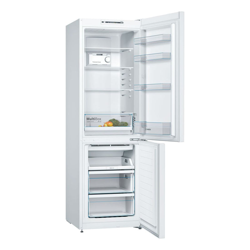 Bosch - Serie | 2 Free-standing Fridge-freezer With Freezer At Bottom 186 x 60 cm White KGN36NWEAG