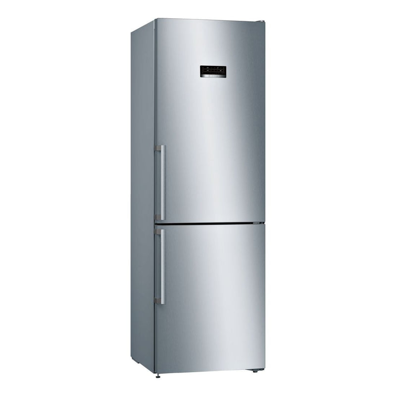 Bosch - Serie | 4 Free-standing Fridge-freezer With Freezer At Bottom 186 x 60 cm Inox-look KGN36XLER 