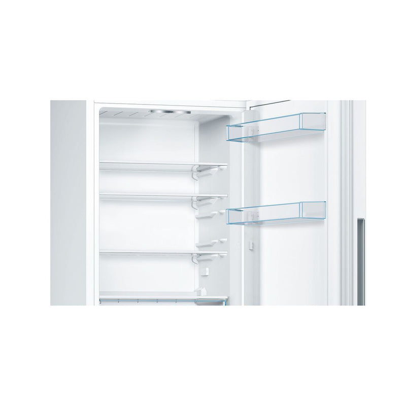 博世-系列| 4 獨立式冰箱，底部有冷凍室 176 x 60 公分 白色 KGV332WEAG