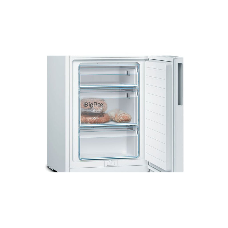 博世-系列| 4 獨立式冰箱，底部有冷凍室 176 x 60 公分 白色 KGV332WEAG