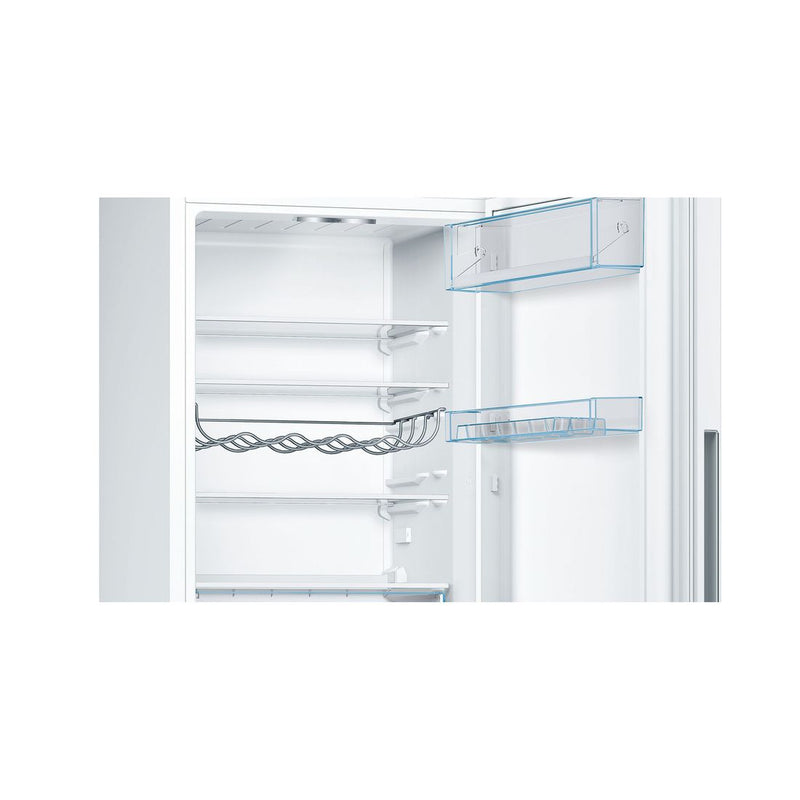博世-系列| 4 獨立式冰箱，底部有冷凍室 176 x 60 公分 白色 KGV336WEAG
