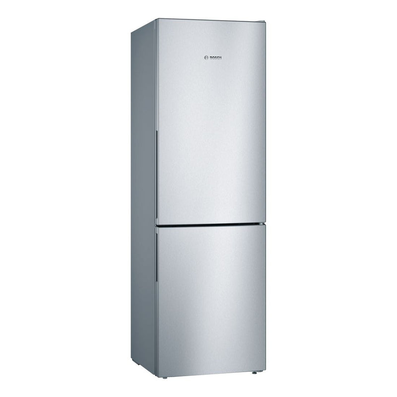 Bosch - Serie | 4 Free-standing Fridge-freezer With Freezer At Bottom 186 x 60 cm Inox-look KGV36VLEAG 