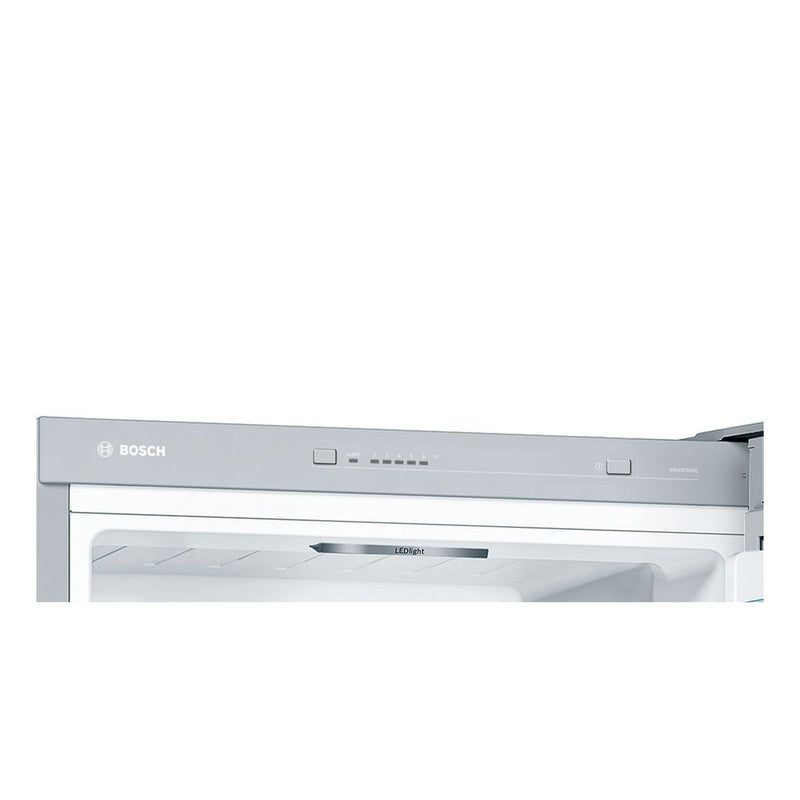 Bosch - Serie | 4 Free-standing Fridge-freezer With Freezer At Bottom 186 x 60 cm Inox-look KGV36VLEAG