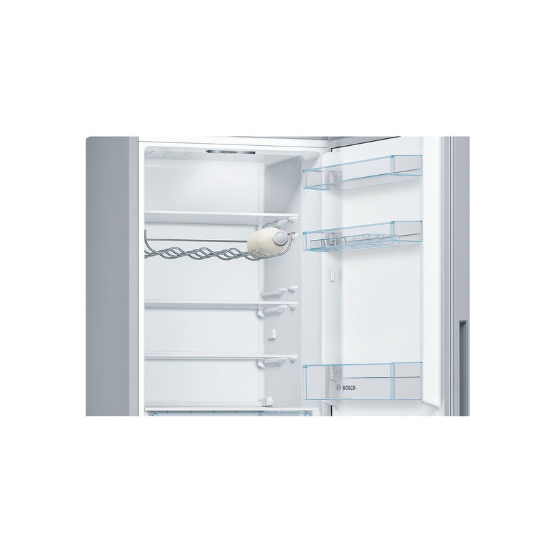 Bosch - Serie | 4 Free-standing Fridge-freezer With Freezer At Bottom 186 x 60 cm Inox-look KGV36VLEAG