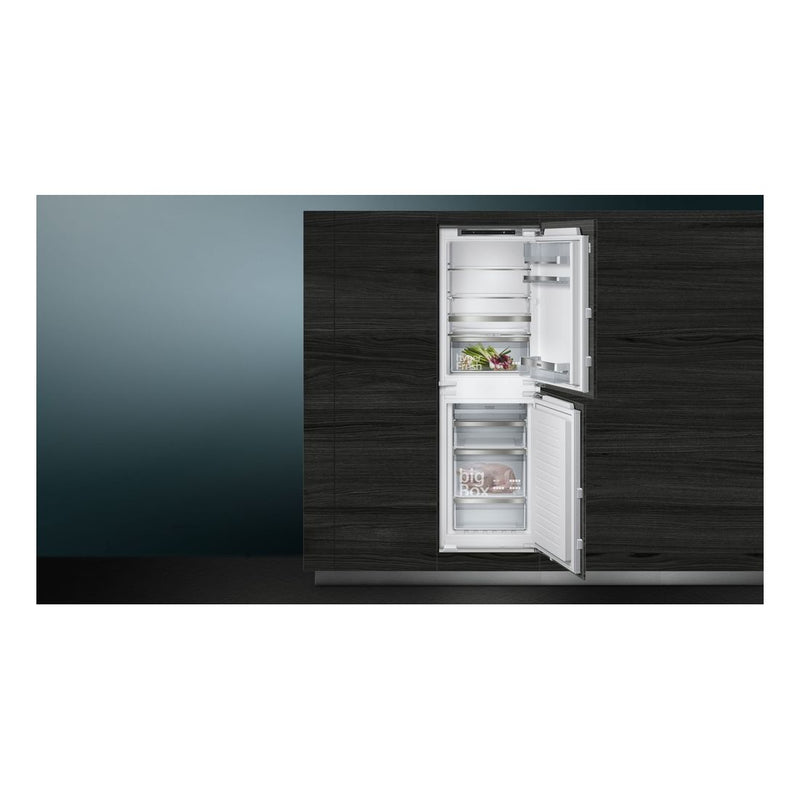 Siemens - IQ500 Built-in Fridge-freezer With Freezer At Bottom 177.2 x 55.8 cm KI85NAD30G 