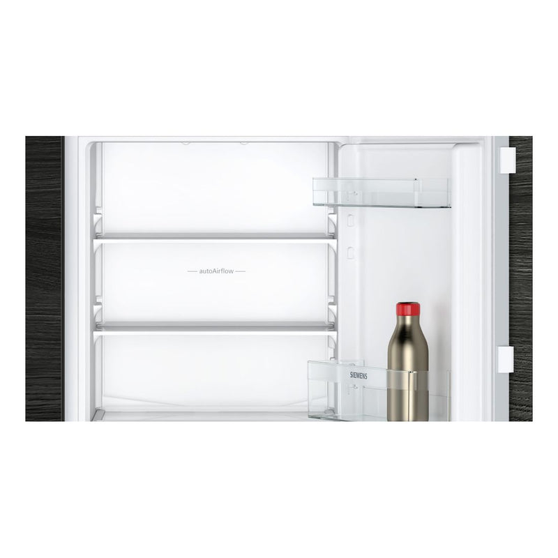 Siemens - IQ100 Built-in Fridge-freezer With Freezer At Bottom 177.2 x 54.1 cm Flat Hinge KI85NNFF0G 