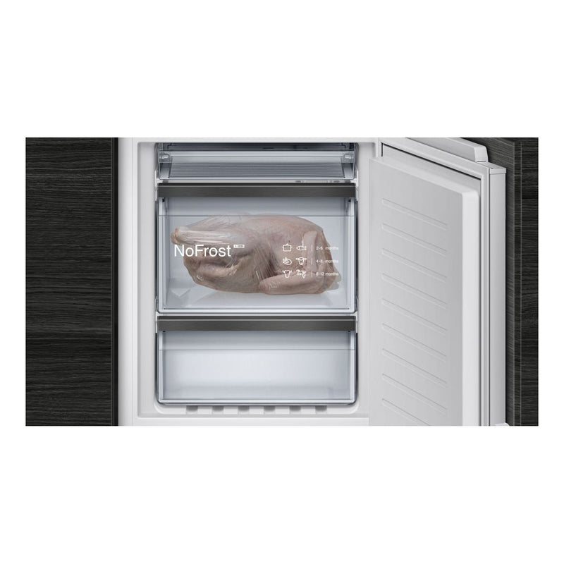 Siemens - IQ700 Built-in Fridge-freezer With Freezer At Bottom 177.2 x 55.8 cm KI86FHD40 
