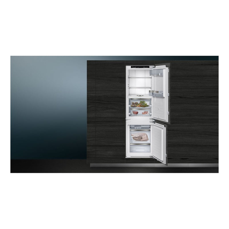 Siemens - IQ700 Built-in Fridge-freezer With Freezer At Bottom 177.2 x 55.8 cm KI86FPF30G 