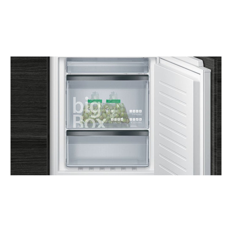 Siemens - IQ500 Built-in Fridge-freezer With Freezer At Bottom 177.2 x 55.8 cm Soft Close Flat Hinge KI86NHDF0 