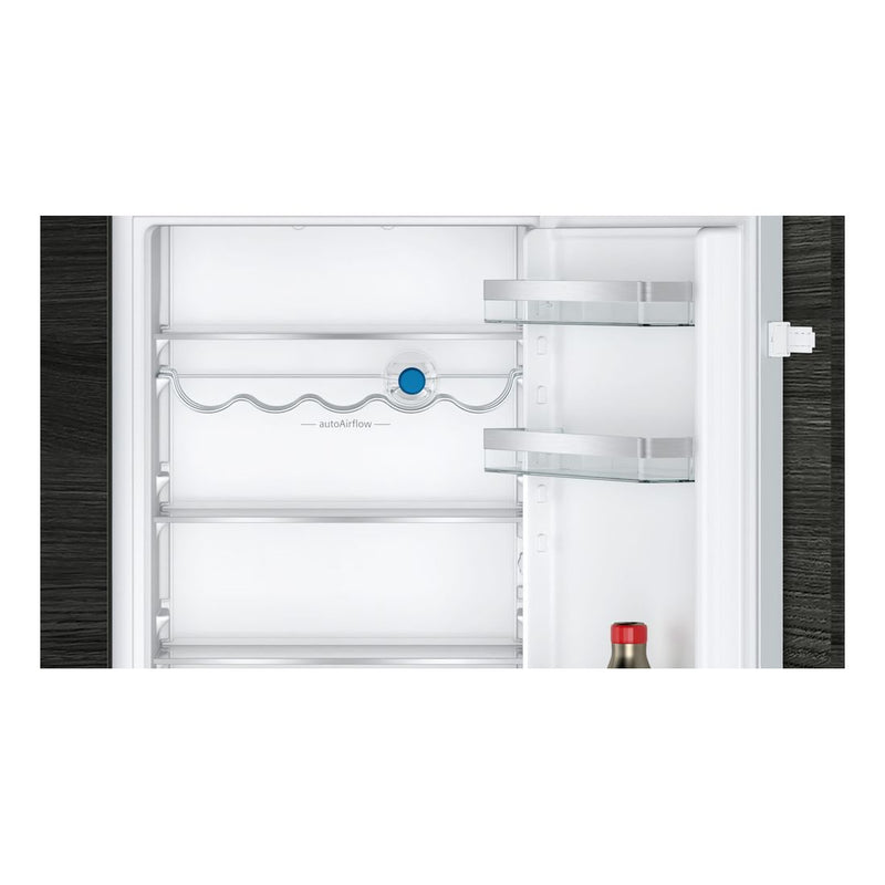 Siemens - IQ300 Built-in Fridge-freezer With Freezer At Bottom 177.2 x 54.1 cm Sliding Hinge KI86NVSE0G 