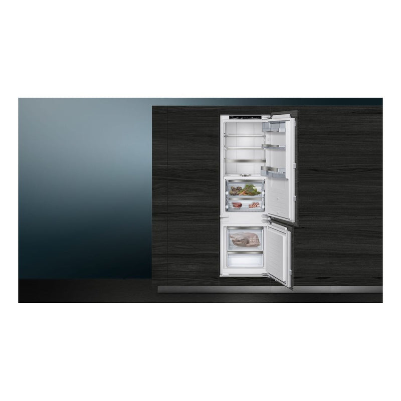 Siemens - IQ700 Built-in Fridge-freezer With Freezer At Bottom 177.2 x 55.8 cm KI87FPF30 