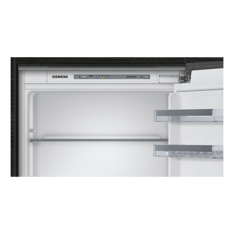 Siemens - IQ300 Built-in Fridge-freezer With Freezer At Bottom 177.2 x 54.1 cm Flat Hinge KI87VVFF0G 