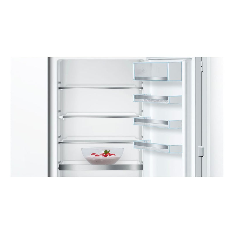博世-系列| 6 內置冰箱冷凍室底部有冷凍室 177.2 x 55.8 cm 平鉸鏈 KIS86AFE0G