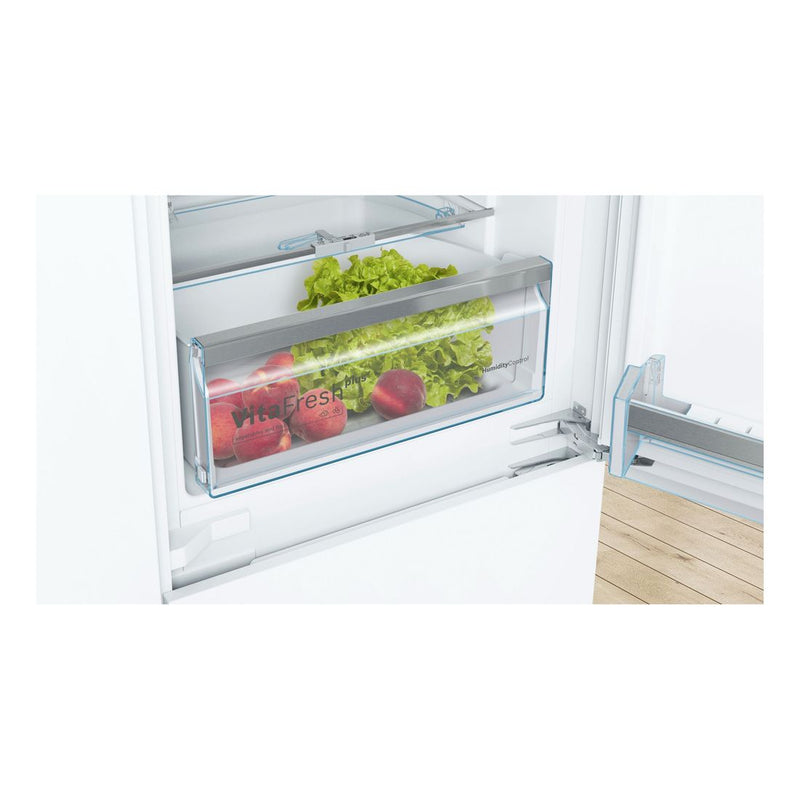Bosch - Serie | 6 Built-in Fridge-freezer With Freezer At Bottom 177.2 x 55.8 cm Flat Hinge KIS86AFE0G
