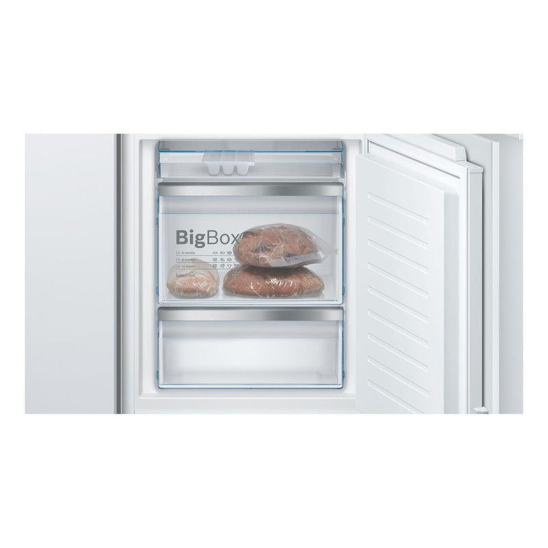 Bosch - Serie | 6 Built-in Fridge-freezer With Freezer At Bottom 177.2 x 55.8 cm Flat Hinge KIS86AFE0G