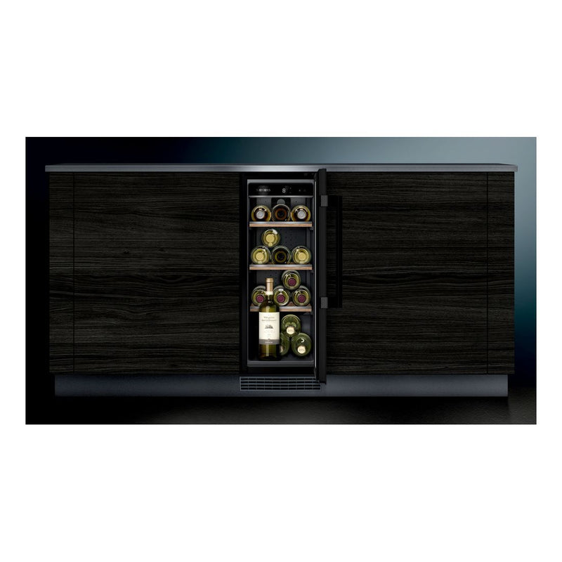 Siemens - IQ500 Wine Cooler With Glass Door 82 x 30 cm KU20WVHF0G 