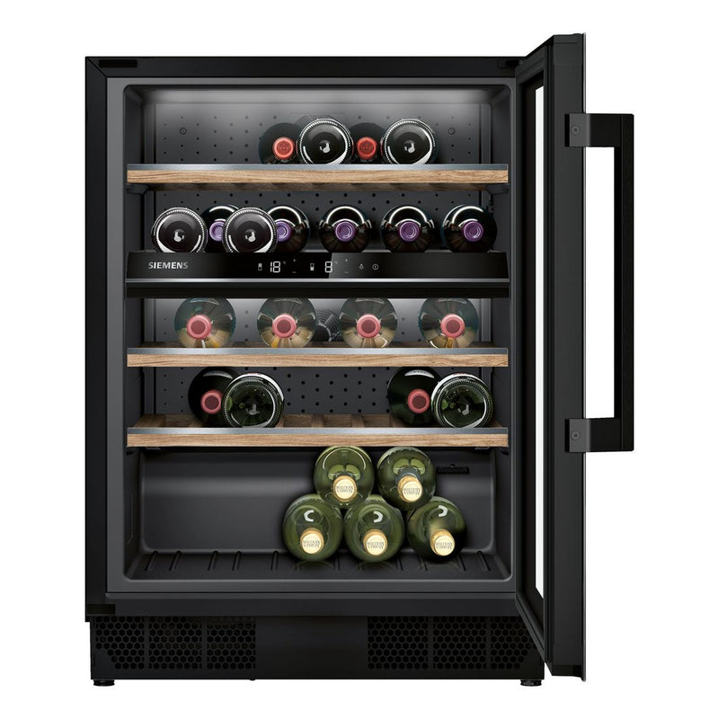 Siemens - IQ500 Wine Cooler With Glass Door 82 x 60 cm KU21WAHG0G 