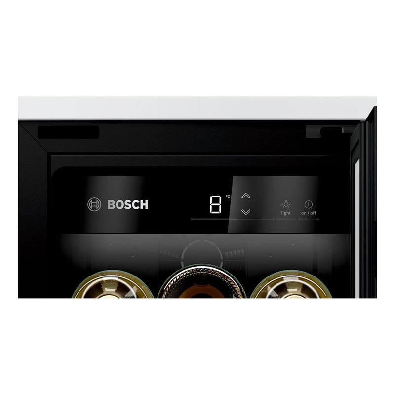 Bosch - Serie | 6 Wine Cooler With Glass Door 82 x 30 cm KUW20VHF0G