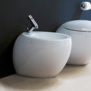 LAUFEN Alessi One 落地式坐浴盆白色，附清潔塗層