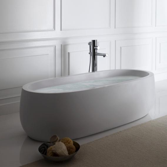 LAUFEN Alessi 一款帶照明的獨立式橢圓形浴缸