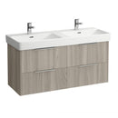 LAUFEN Base for Pro S vanity unit for double washbasin, with 4 pull-out compartments