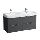 LAUFEN Base for Pro S vanity unit for double washbasin, with 4 pull-out compartments