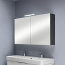 LAUFEN 底座鏡櫃附照明和 2 扇門