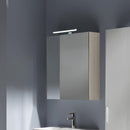 LAUFEN 底座鏡櫃，附照明和 1 個門