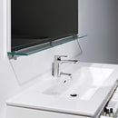 LAUFEN frame 25 glass shelf