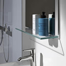 LAUFEN frame 25 glass shelf