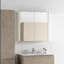 LAUFEN frame 25 mirror cabinet with lighting and 2 doors