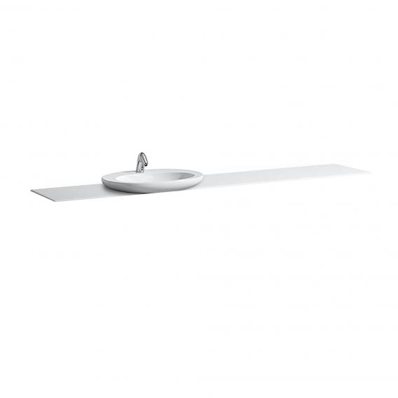 LAUFEN IL BAGNO ALESSI One countertop with one cut-out basin cut-out