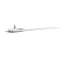 LAUFEN IL BAGNO ALESSI One countertop with one cut-out basin cut-out