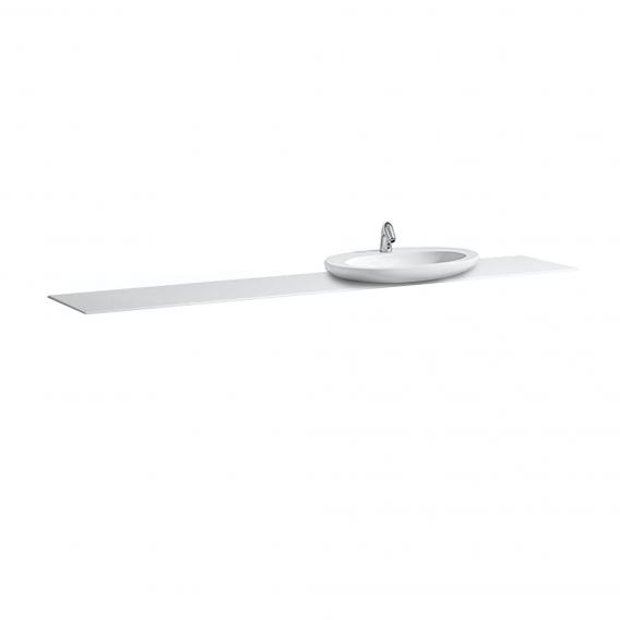 LAUFEN IL BAGNO ALESSI One countertop with one cut-out basin cut-out