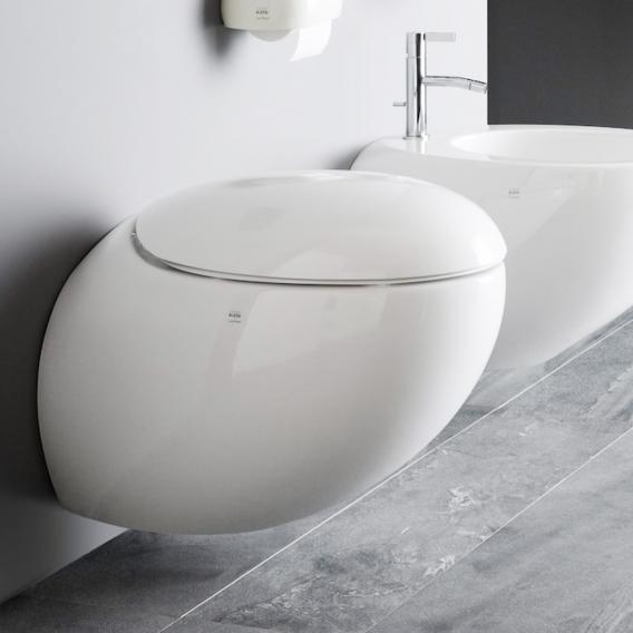 LAUFEN IL BAGNO ALESSI One wall-mounted washdown toilet, rimless