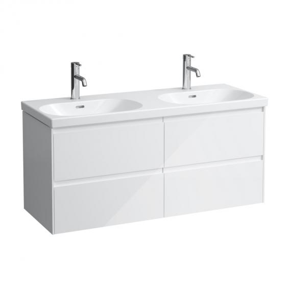 LAUFEN LANI vanity unit with 4 pull-out compartments for double washbasin