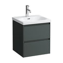 LAUFEN LANI vanity unit with 2 pull-out compartments for hand washbasin