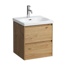 LAUFEN LANI vanity unit with 2 pull-out compartments for hand washbasin