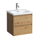 LAUFEN LANI vanity unit with 2 pull-out compartments
