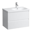 LAUFEN LANI vanity unit with 2 pull-out compartments