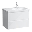 LAUFEN LANI vanity unit with 2 pull-out compartments