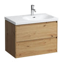 LAUFEN LANI vanity unit with 2 pull-out compartments