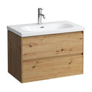 LAUFEN LANI vanity unit with 2 pull-out compartments