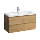 LAUFEN LANI vanity unit with 2 pull-out compartments